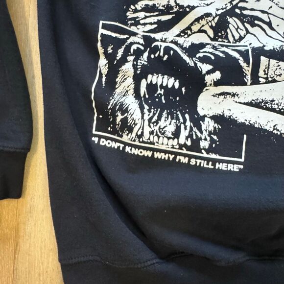 Paleface Swiss Please End Me Black Hoodie Size Medium European Death Hardcore - Picture 7 of 7